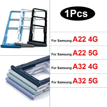 Noul Dual SIM Card Slot SD Card Tava Suport Adaptor Pentru Samsung Galaxy A22 A32 4G 5G Piese de schimb