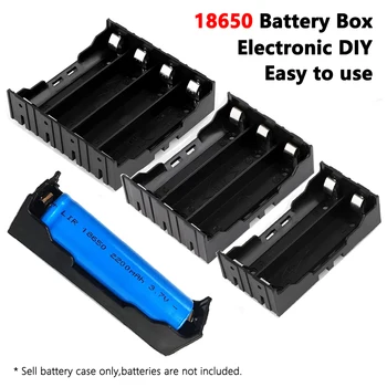2021 Noua baterie 18650 caz 18650 de Putere Banca Cazuri Pentru 1-4 Buc 18650 Baterie AAA cutie de depozitare Cu Fir de Plumb Titular 18650 Baterie