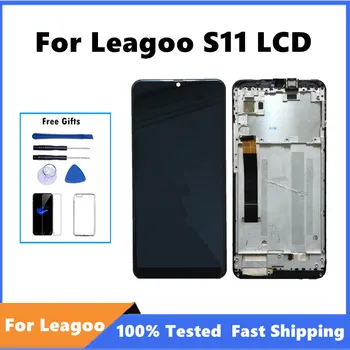 100% Testate LCD Display Pentru LEAGOO S11 Display LCD Cu / Fara Rama, Ecran Tactil Digitizer Panoul Frontal de Lentile de Sticlă Senzor LCD