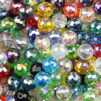 YHBZRET 10mm 96 Fațete mingea Austriac de cristal margele 30buc AB culoare vs Liber șirag de mărgele pentru a face Bijuterii brățară DIY accesorii