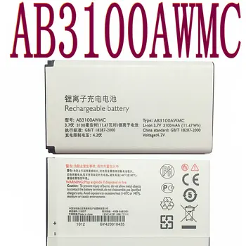 AB3100AWMC 3100mAh AB3100AWMT pentru PHILIPS Xenium E181 E180 CTE181 CTE180 telefonul Mobil de Înaltă calitate Baterie de schimb