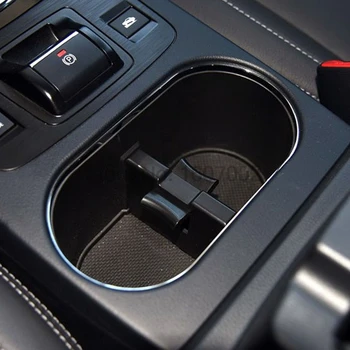 Pentru Subaru Outback 2015 2016 Mat ABS Cromat din Plastic Interne de Suport pentru pahar Sticla de Apa de Plasament Acoperi Ornamente Interior Piese Auto