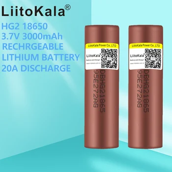 LiitoKala pentru HG2 18650 18650 3000 mah Tigara Electronica Baterii Reîncărcabile Descărcare de gestiune de Mare Putere, 30A Curent Mare