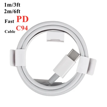 10buc/M USB-C la 8pini Cablu USB 2.0 de Sincronizare a Datelor Cablu de Încărcare Pentru Sprijin Rapid Cablu de Încărcare Pentru 14 i13 Pro Max 12 11 Cu Cutie