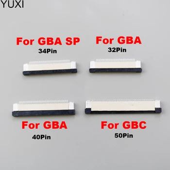 YUXI 1buc Brand Nou Ecran LCD Cablu Flex Clip Conector Soclu Pentru GameBoy GBA GBC GBA SP Piese de schimb