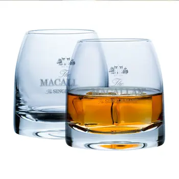 350ml Sticlă de Whisky Macallan Sticlă Chamvin Colecție Privată Single Malt Vin Cristal Pahar de Vodcă, Coniac, Brandy Snifter Cupa