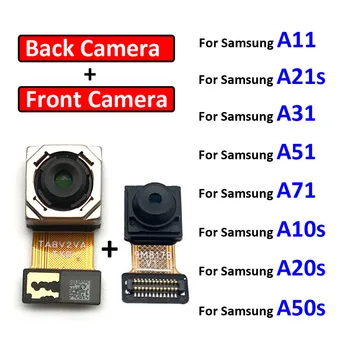 Noi Spate Mare Camera din Spate Flex Cablul Principal Modul de Camera Foto Frontală Pentru Samsung Galaxy A11 A21S A31 A41 A71 A10s A20s A50s