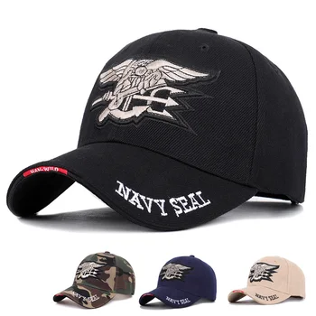 De înaltă Calitate Mens Navy Seals Șapcă de Baseball US NAVY Capac Tactice Armata Șapcă de Camionagiu Gorras Snapback Hat Pentru Adulți