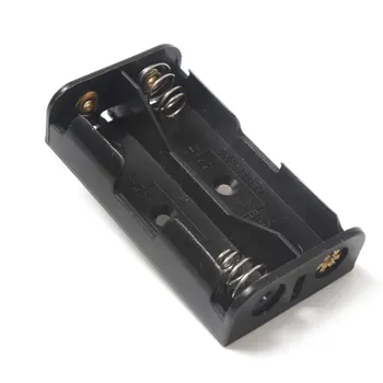 5Pcs/set 3V Ieșire 2 x AA Clip de Primăvară Baterie Titularul Negru 2Slot Baterie Cutie Cu Pini Pentru Lipire Conectarea