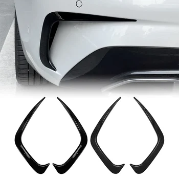 2 buc Auto Bara Spate Lumina de Ceață Spranceana Pentru BMW Seria 3 G20 2019-2020 Fibra de Carbon ABS Capacul Ornamental Decor Piese
