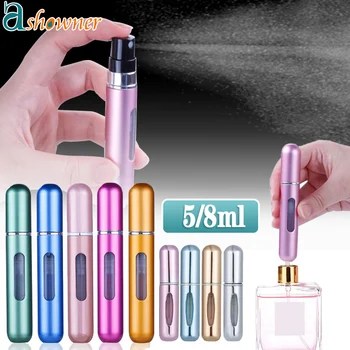 5ml/8 ml de unică folosință Parfum Spray Pulverizator de Parfum Goale Containere Cosmetice de Călătorie Mini din Aluminiu Alcochol Sticle de Spray