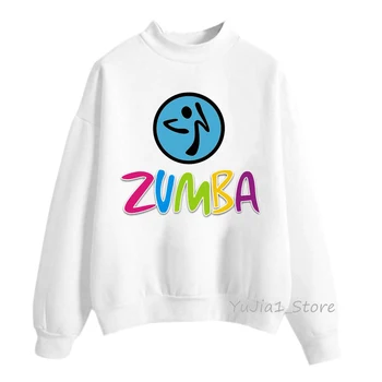 2022 Kawaii Zumba Dansatoare Grafic Hoodies Femei Îmbrăcăminte De Fitness Tricou Casual Pentru Femei Toamna Iarna Sudadera Mujer Streetwear