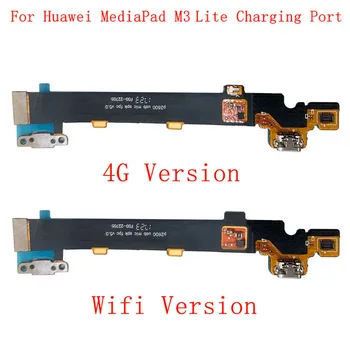 USB Port de Încărcare Conector Bord Piese Flex Cablu Pentru Huawei MediaPad M3 Lite 10 Flex Cablu piesa de schimb